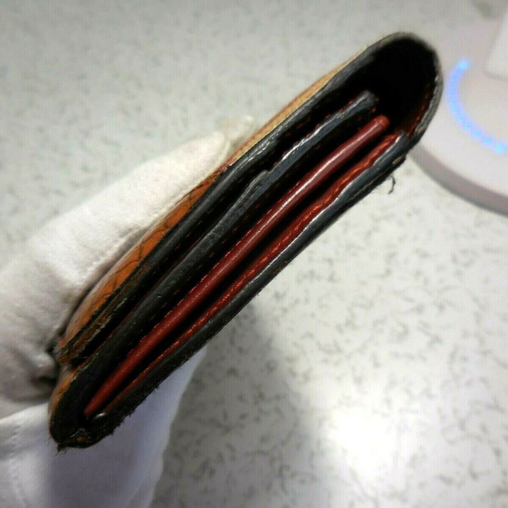 Burberry Python Skin Haymarket Wallet - Picture 3 of 8